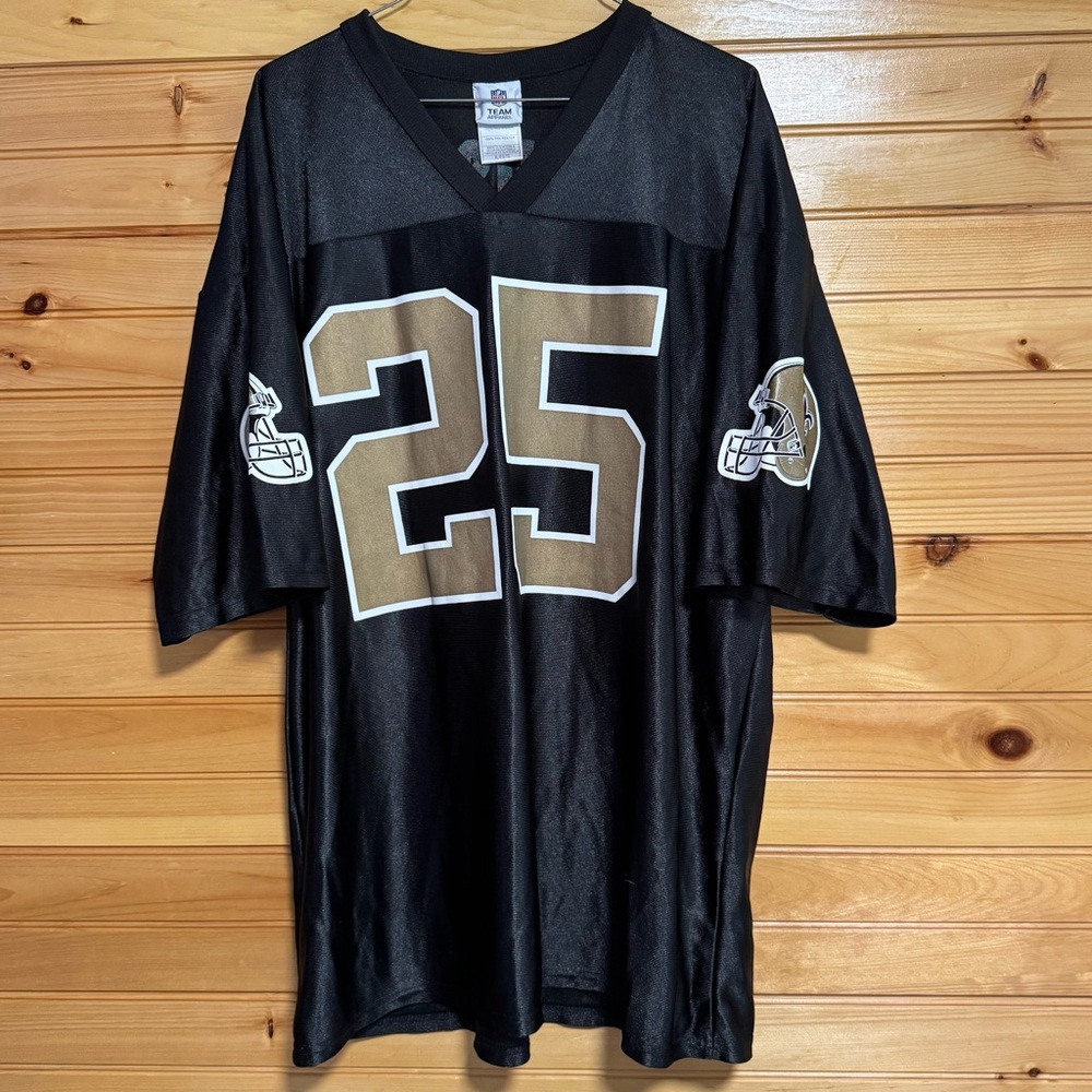 NFL Team Apparel New Orleans Saints Reggie Bush #25 Jersey XL